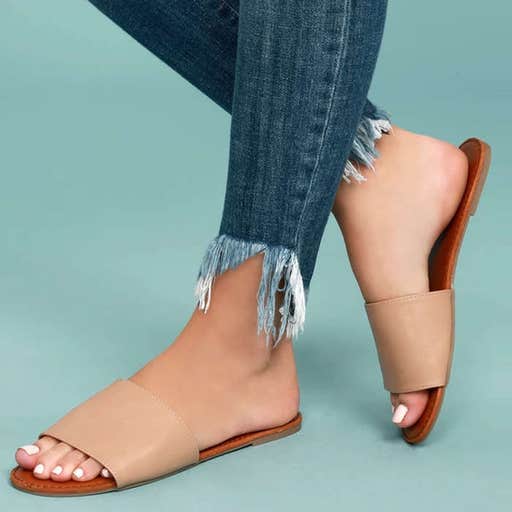 lulus.com, Lulu's Addison Slide Sandals