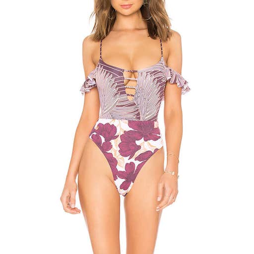 revolve.com, Maaji High Leg One Piece