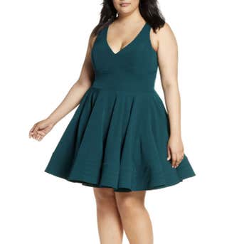 Mac Duggal Fit & Flare Party Dress