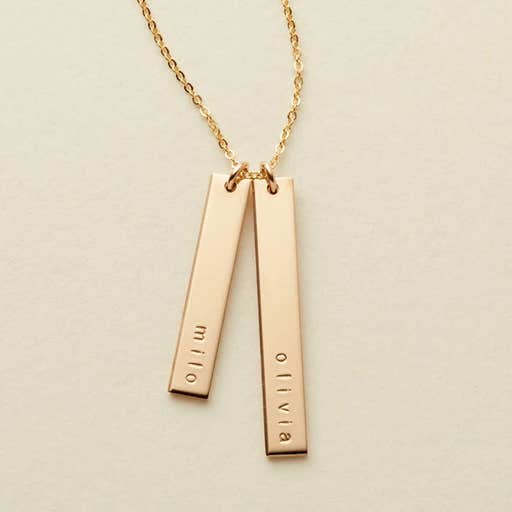 madebymary.com, Made By Mary Ray Bar Necklace