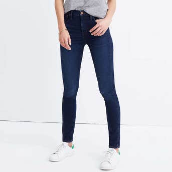 Madewell Petite 10" High-Rise Skinny Jeans