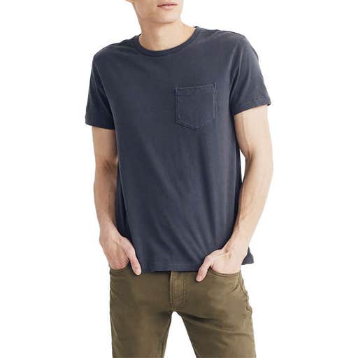 nordstrom.com, Madewell Allday Slim Fit Garment Dyed Pocket T-Shirt
