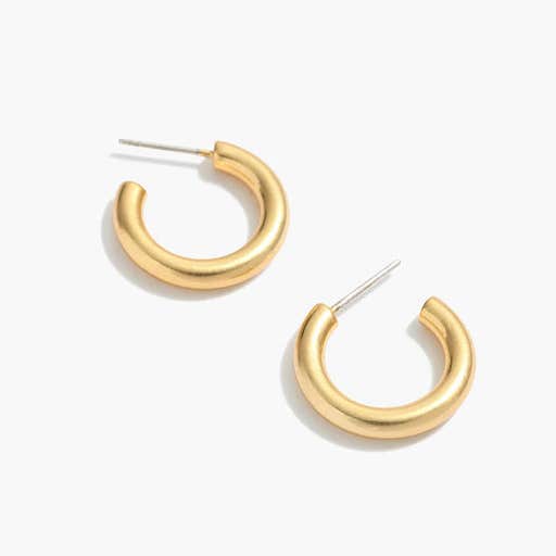 madewell.com, Madewell Chunky Small Hoop Earrings