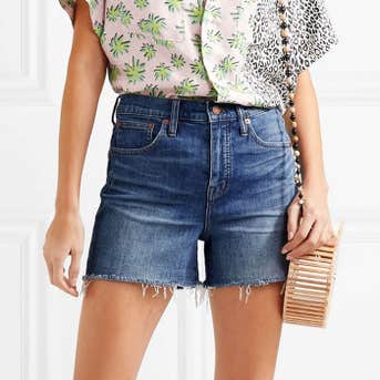 Madewell Distressed Denim Shorts