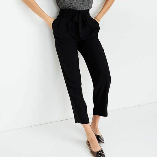 madewell.com, Madewell Drapey Paperbag Pants