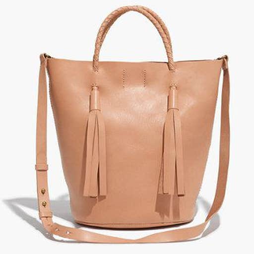 madewell.com, Madewell The Austin Tassel Bucket Tote Bag