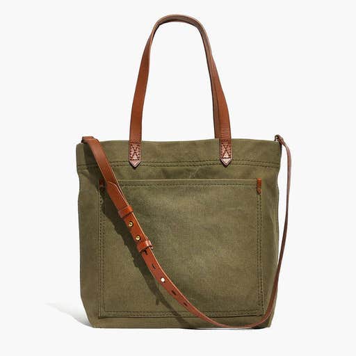 madewell.com, Madewell The Canvas Medium Transport Tote