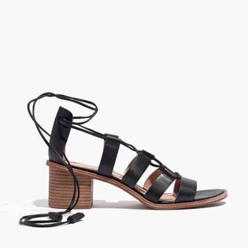 madewell.com, Madewell The Daniela Lace-Up Sandal