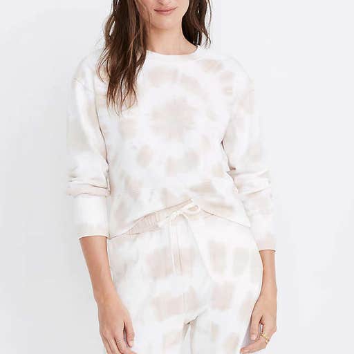 madewell.com, Madewell Tie-Dye Crop Sweatshirt