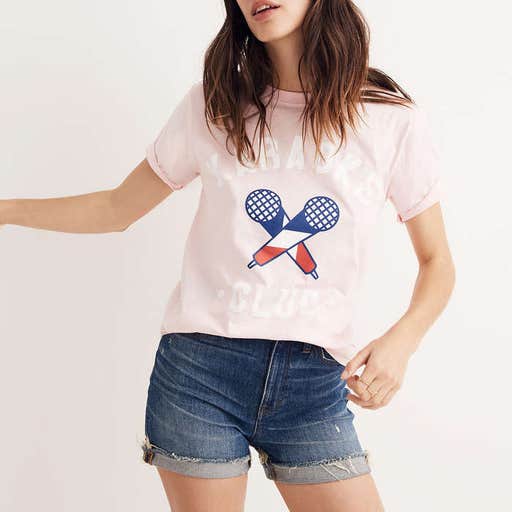 madewell.com, Madewell x Club Petanque Karaoke Club Tee