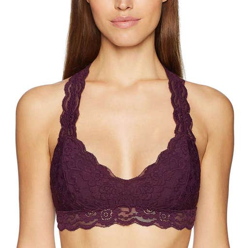 amazon.com, Mae Racerback Lace Plunge Bralette
