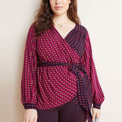 anthropologie.com, Maeve Lisa Puff-Sleeved Blouse