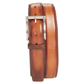 Magnanni Carbon Leather Belt