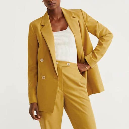mango.com, Mango Modal-Blend Suit Blazer