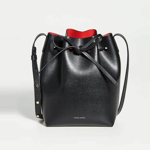 shopbop.com, Mansur Gavriel Mini Leather Bucket Bag