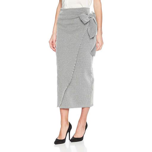 amazon.com, Mara Hoffman Ling High Waisted Pull on Wrap Skirt