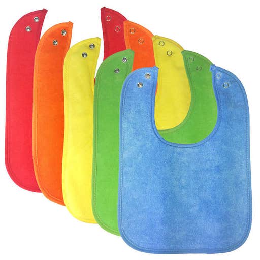 amazon.com, Maxy Moo Moo Waterproof Baby Bibs with Snaps