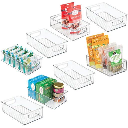 amazon.com, mDesign Plastic Storage Bins