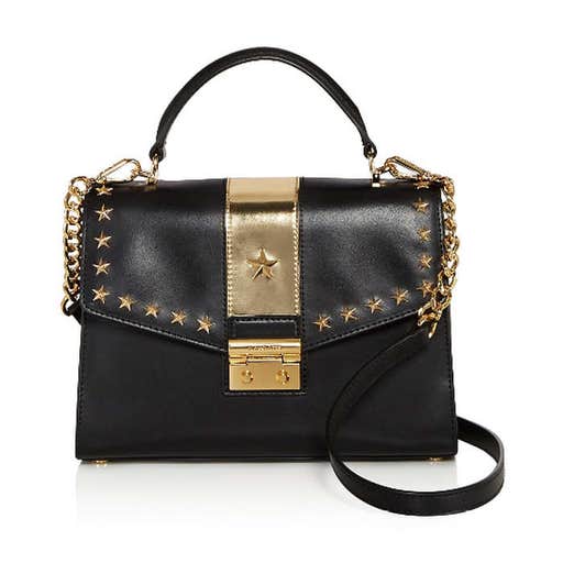 bloomingdales.com, Michael by Michael Kors Sloan Studded Top Handle Medium Leather Satchel