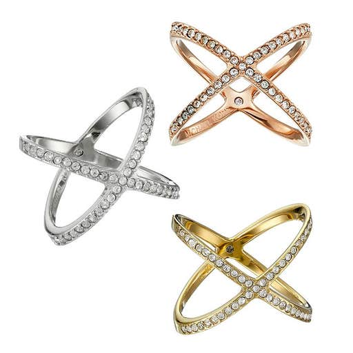 zappos.com, Michael Kors Brilliance Pave X Ring