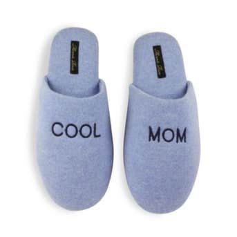 Minnie Rose Cool Mom Cashmere Slippers