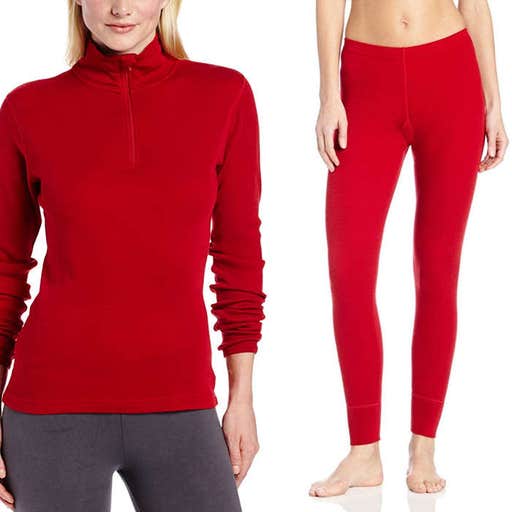 amazon.com, Minus33 Midweight 1/4 Zip & Bottom