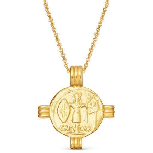 missoma.com, Missoma Lucy Williams Caesar Coin Necklace