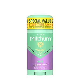 Mitchum Invisible Solid Anti-Perspirant Deodorant Twin Pack