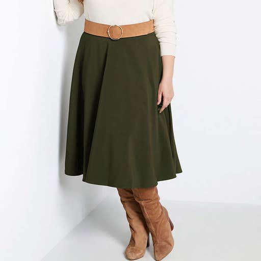 modcloth.com, ModCloth Just This Sway A-Line Skirt