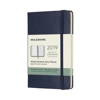 Moleskine Classic Hard Cover 2019 Weekly Planner