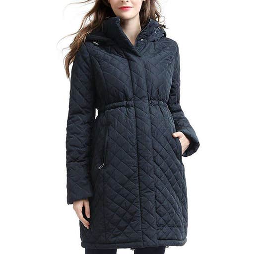 amazon.com, Momo Maternity Prue Quilted Parka Coat