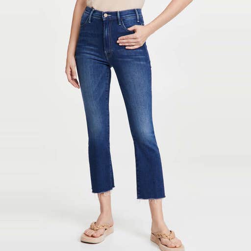 shopbop.com, Mother The Hustler Ankle Fray Jeans