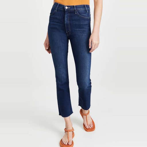 shopbop.com, Mother The Hustler Ankle Fray Jeans
