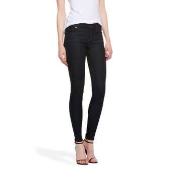 Mott & Bow Mid Rise Skinny Jeans
