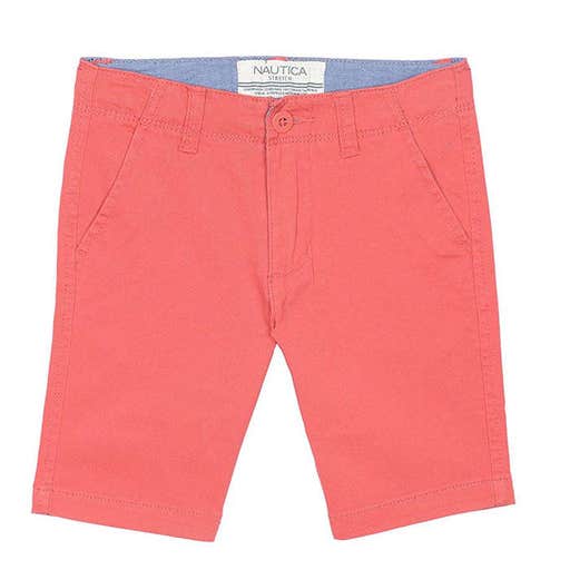 amazon.com, Nautica Solid Flat Front Short