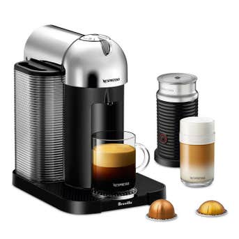 Nespresso By Breville VertuoLine Coffee & Espresso Machine With Aeroccino