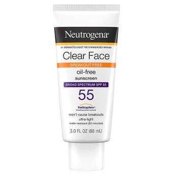 Neutrogena Clear Face Sunscreen Lotion SPF 55
