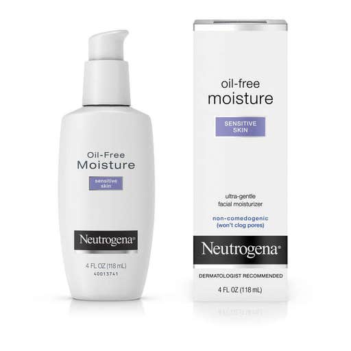 neutrogena.com, Neutrogena Oil Free Moisturizer for Sensitive Skin