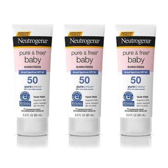 Neutrogena Pure & Free Baby Mineral Sunscreen with SPF 50