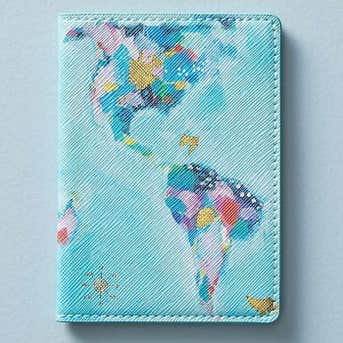 Nikki Cade Map Maker Passport Holder