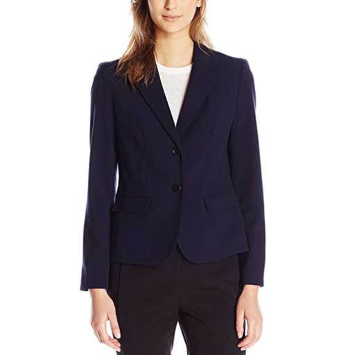 amazon.com, Nine West Two Button Bi Stretch Notch Suit Jacket