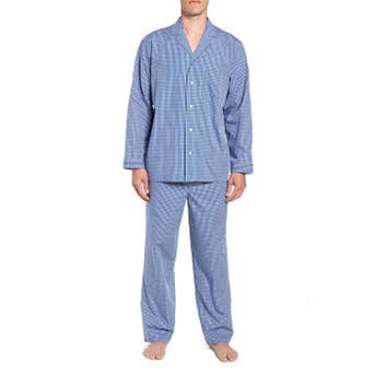 Nordstrom Men's Shop Poplin Pajama Set