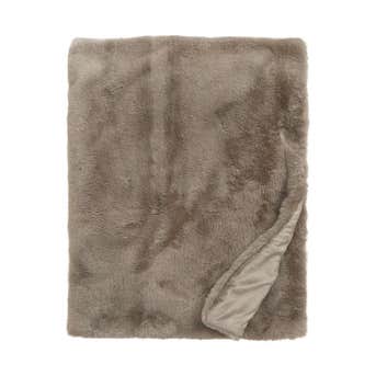 Nordstrom Recycled Faux Fur Throw Blanket