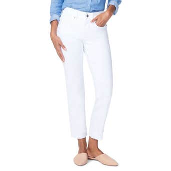 NYDJ Marilyn Cuff Ankle Straight Leg Jeans