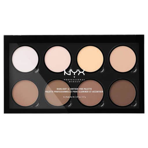 target.com, NYX Professional Makeup Highlight & Contour Pro Palette