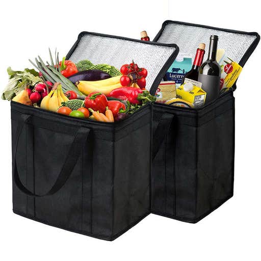 amazon.com, NZ Home XL Insulated Reusable Grocery Bags