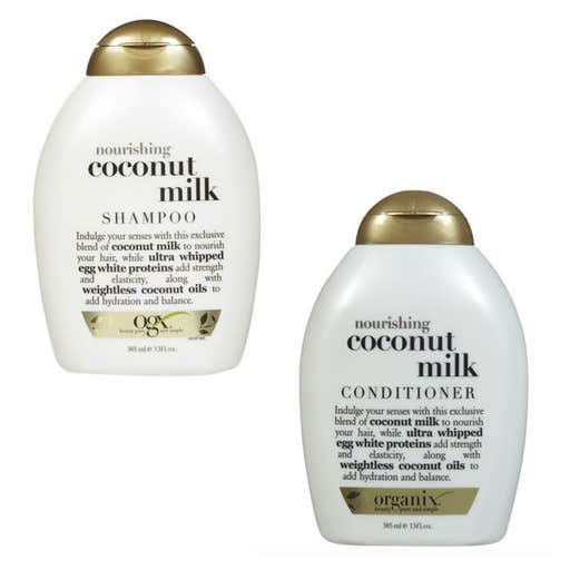 soap.com, OGX Coconut Milk Nourishing Shampoo and Conditioner