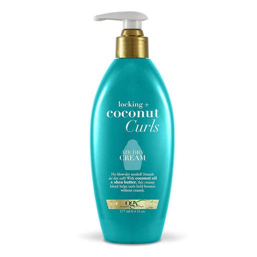 amazon.com, OGX Locking + Coconut Curls Air Dry Cream