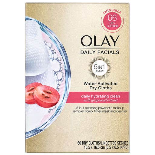 amazon.com, Olay Daily Facials Daily Clean Makeup Remover Wipes