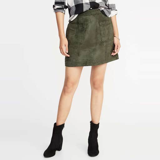 oldnavy.com, Old Navy Faux-Suede Utility A-Line Mini